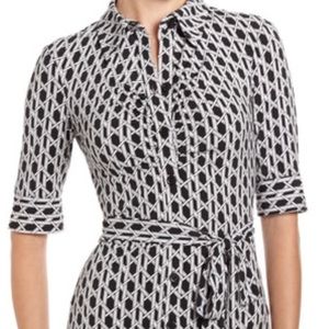 Laundry by Shelli Segal Buttonfront Shirt Dress